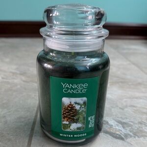 Yankee Candle Winter Woods 22oz Jar Candle - Retired Scent!